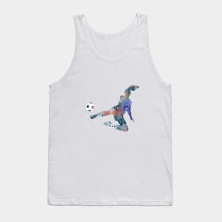 Female Soccer Player Tank Top